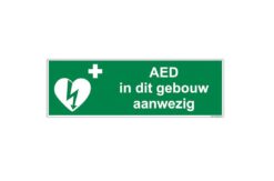 AED aanwezig pictogram