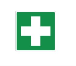 EHBO pictogram (bordje 1mm PP)