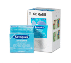 Salvequick detecteerbare pleisters vingertop/regulier 6754 (navulling)