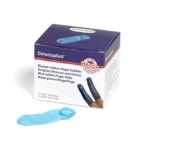 Detectaplast blauwe vingercondooms, 25 stuks