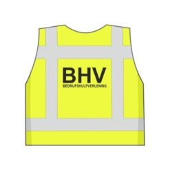 BHV veiligheidshesje geel
